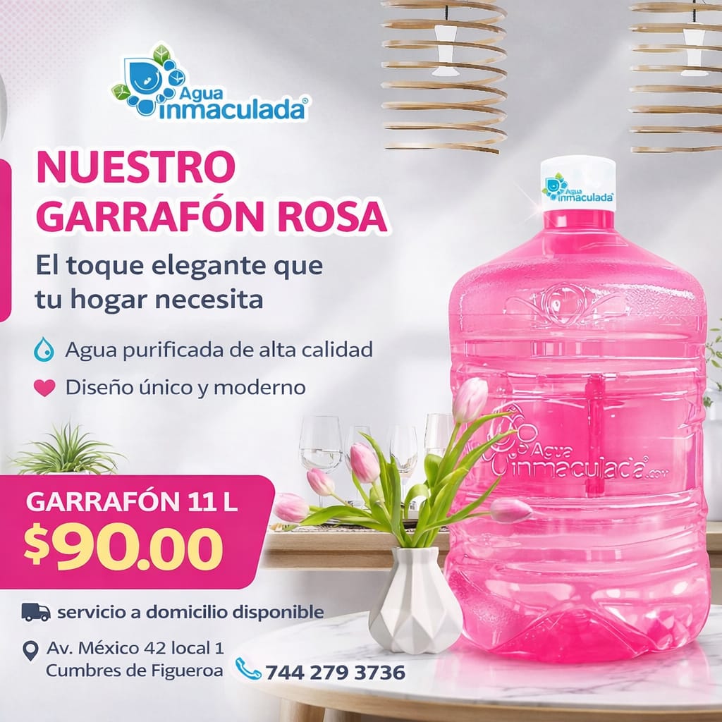 Promoción Agua Inmaculada